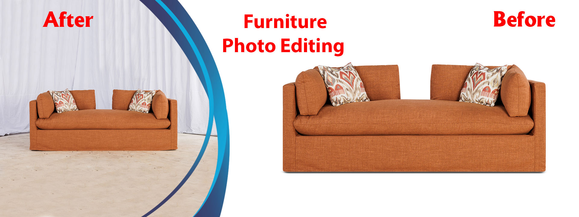 Furniture photo editing